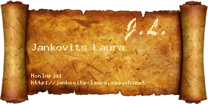 Jankovits Laura névjegykártya